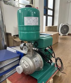 Bơm tăng áp biến tần PEROTAC MHI đầu inox 304, bình tích áp